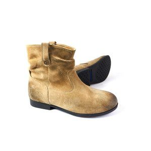 Birkenstock Sarnia Bootie Taupe Slouchy Ankle Boot